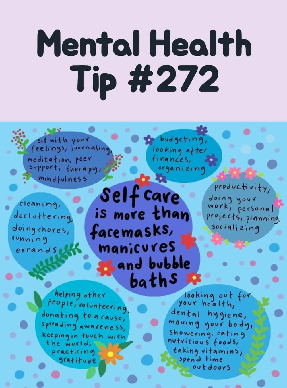 Emotional Well-being Infographic | Mental Health Tip #272